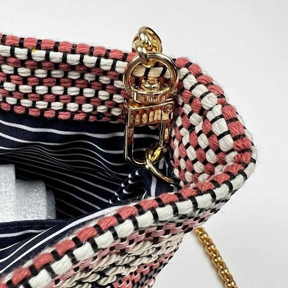 Stella & Dot Clutch with Detachable Gold Tone Crossbody Chain NWOT - Picture 2 of 7